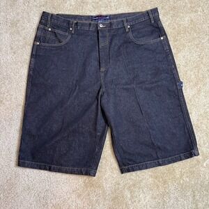 Phat Farm Baggy Denim Shorts Mens Sz 42 Carpenter Loose Hip Hop Y2K 90s Jorts